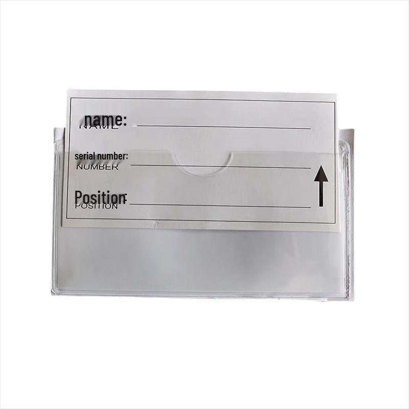 Self-Adhesive PVC Shelf Label Holders