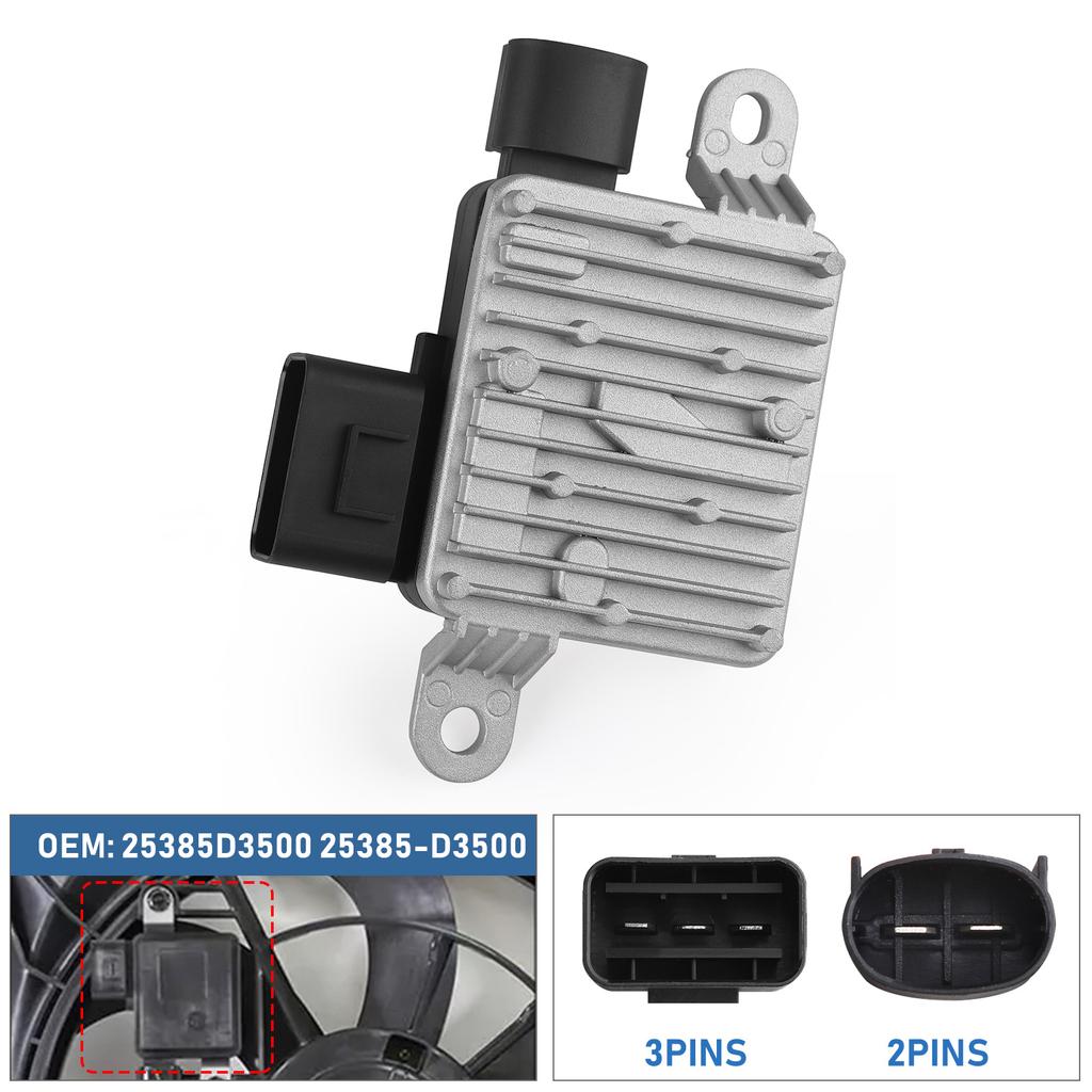 Cooling Fan Resistor Control Module 253854R500 253854R500 For Hyundai Tucson Kia Sportage Kona 2016-2018 25385-D3000 25385-D9000