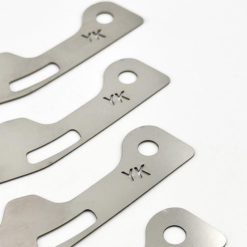 2Pcs Heavy Duty Stainless Steel Front Bumper Seam Adjustment Brackets for Car Exterior Tuning Modification