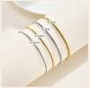Snake Chain Bracelet for Women Stainless Steel Round 1.2mm 2mm Non-tarnish Waterproof Minimalist Stacking Jewelry