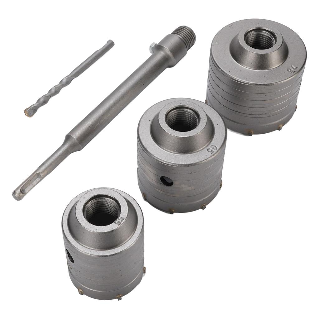 Beton Lochsägen Set 55 65 75mm Durchmesser 50mm Tiefe Lochsägen Set für Hohlziegel Zementwände