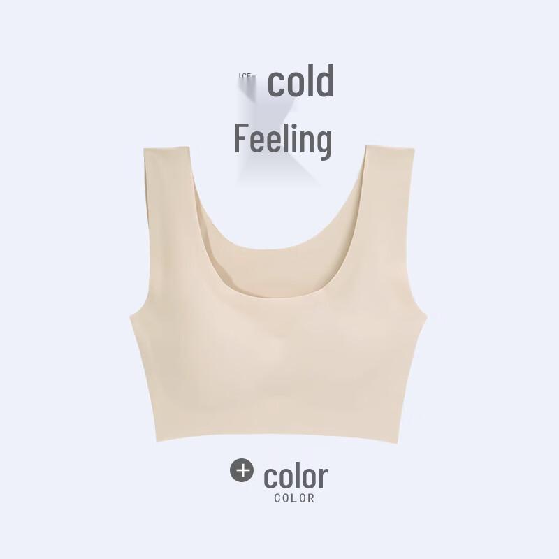 LangSha Women's Seamless Wireless Sports Bra