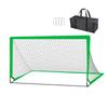 Portable Soccer Goal Fiberglass with Carry Bag Foldable for Children, Young
