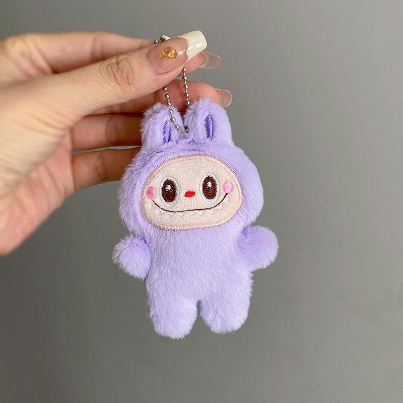 Cartoon Plush Cute Rabbit Doll Doll Pendant School Bag Decoration Keychain
