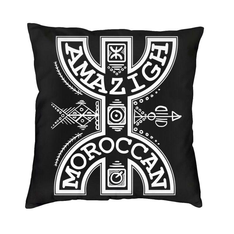 Amazigh Kabyle Berberské motivy Pouzdro na polštář Dekorace do ložnice Maroko Afrika Geometrický povlak na polštář Pohovka Chair Polštář