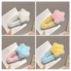 4Pcs Hairpin Plush Star Shape Bang Hair Clamp Kids Warm Autumn Winter Hair Clip Firm Hold No Scratch Hair Accessory
