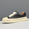 Leather board shoes men's versatile cookie shoes men's shoes high-end light luxury men's niche casual shoes men