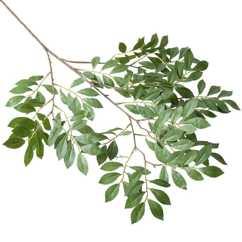 Fake Green Plant With Silk Leaves For Wedding Decor And Indoor Office Use