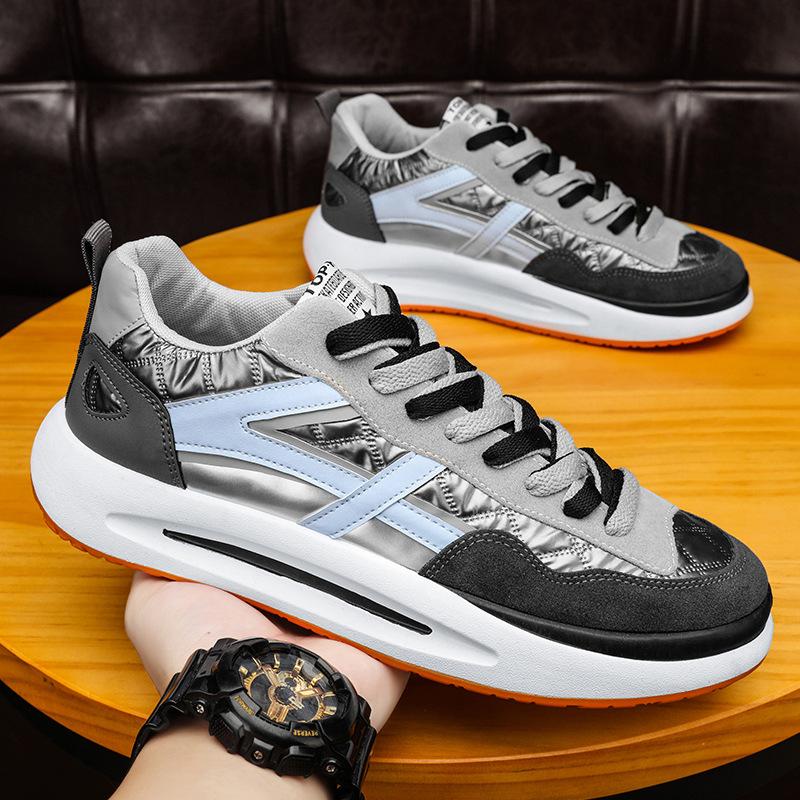 Spring new breathable shoes casual sports style single shoes net shoes dad shoes