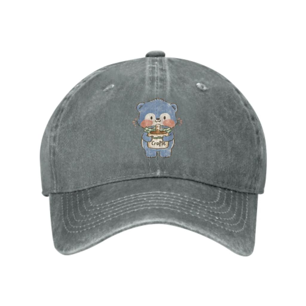 Blue Bear Summer Classic Fashion Men Trucker Hat Cotton Breathable Women Cowboy Cap Outdoor Leisure Basketball Caps