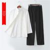 Abito Tradizionale Tang da Uomo a Maniche Lunghe, Hanfu Tai Chi in Puro Cotone con Bottoni a Rana, Taglie Forti, Vestaglia in Stile Cinese.