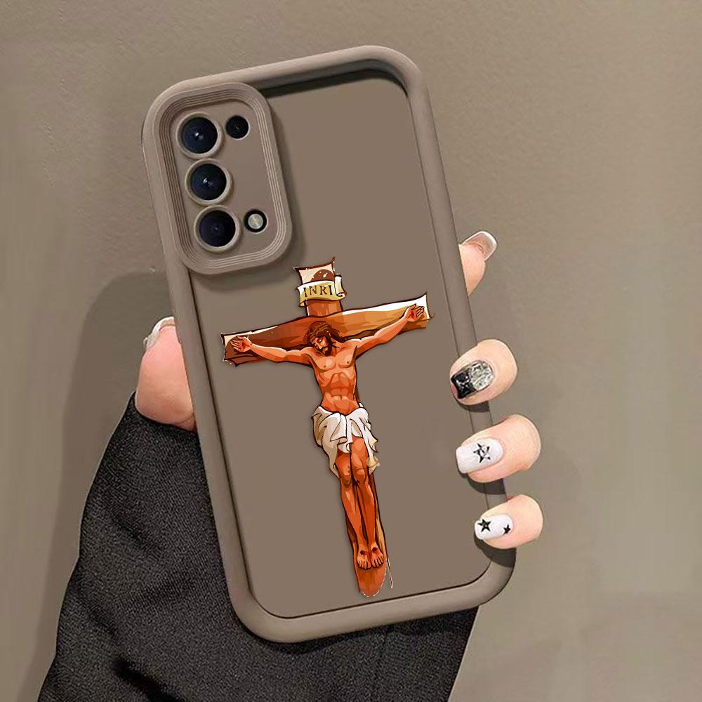 Christian Jesus The Cross Cover Phone Case For Redmi NOTE 13 14 8 9 9S 10 10S 11 11S 11T 12 PRO PLUS TPU Case DIY Shell Funda