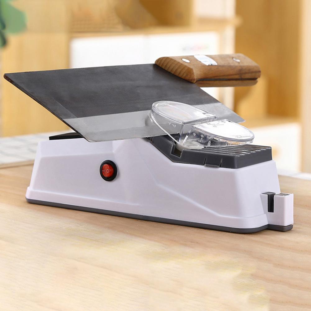 Electric Knife Sharpener Non-slip Base Easy To Clean USB Powered Multifunctional Knife Sharpener
