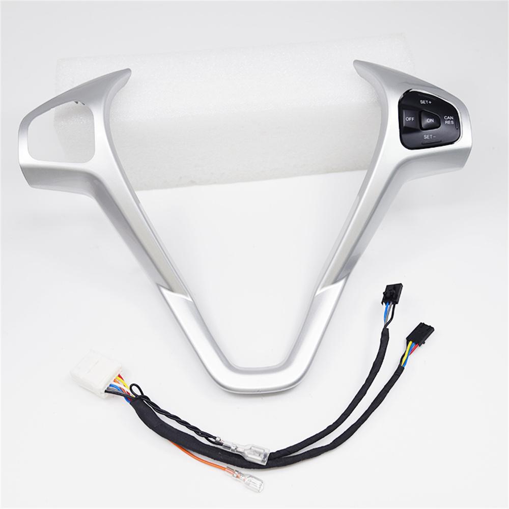 Steering Wheel Frame Panel+Right Button For Ford Fiesta MK7 MK8 ST Ecosport 2013