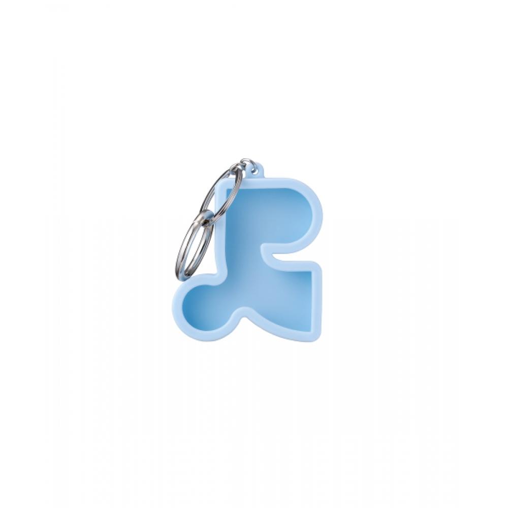 

Отдых Развлечения Красота R Символ Силиконовый Брелок SKY BLUE