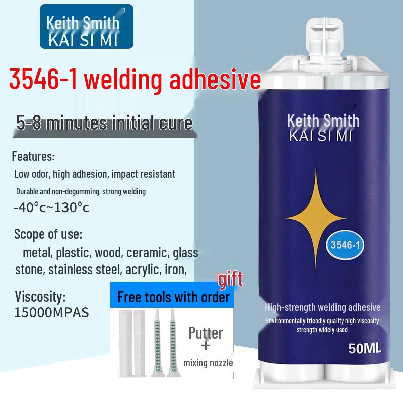 Vielseitiger AB-Kleber: Starker Klebstoff für Metall, Keramik, Eisen, Edelstahl, Glas, Marmor, Holz, Kunststoff und Fliesenreparatur