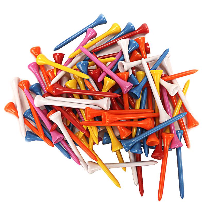 Fengyi Mixed Color Plastic Golf Tees (100 Pcs)