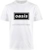 Foshion Oosis Print Tshirt New Men Short Sleeve Cotton Rock Men Tee Shirt Cosuol Men Top