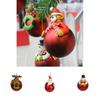 Vielseitiger Weihnachtsbaumhänger Bär Weihnachtsmann Schneemann Kugel Deko Ornament Für Eine Magische Feiertagsatmosphäre