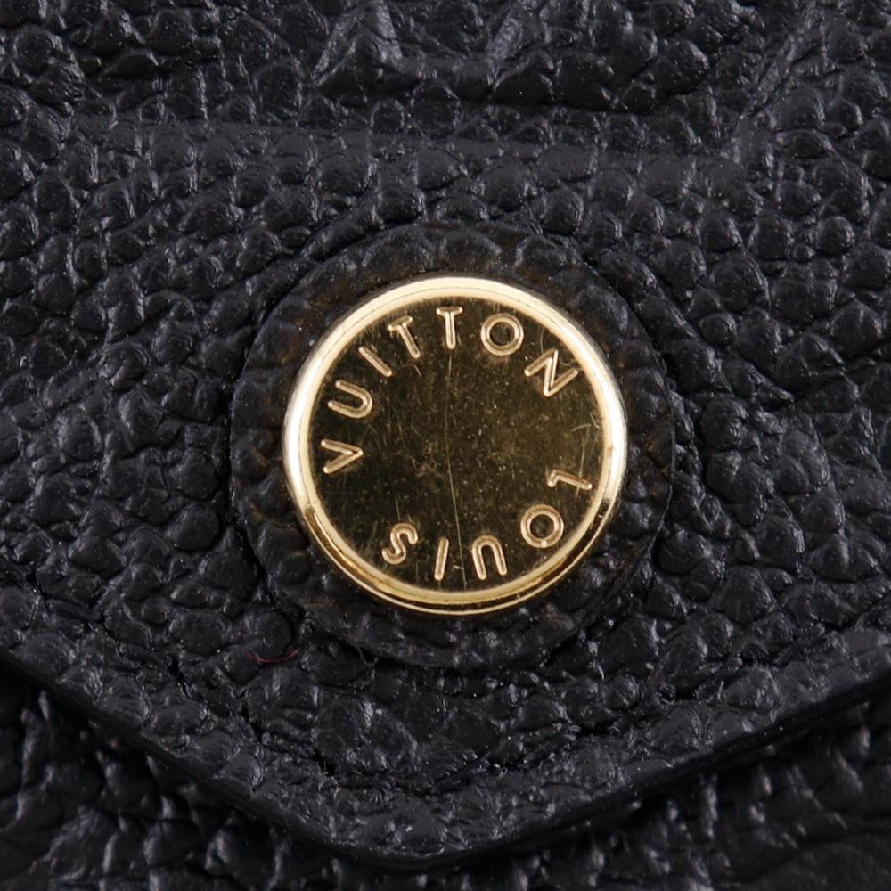 LOUIS VUITTON Monogram Unplant Tri-fold wallet M62935 Portefeiulle Zoe Ann Platt Noir Monogram Ann Platt Women Used
