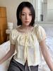 KOOLKITTEN Ribbon Lace Puff Blouse 3 Colors
