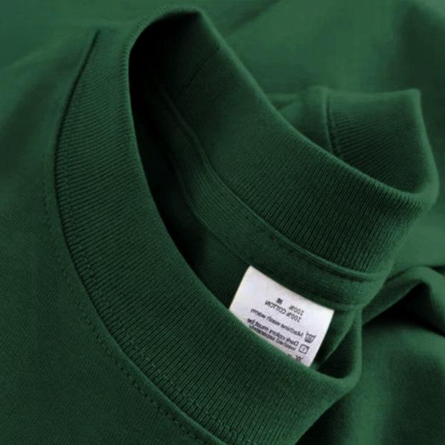 

Чоловіча футболка з чистої бавовни в ретро стилі з круглим вирізом і коротким рукавом S