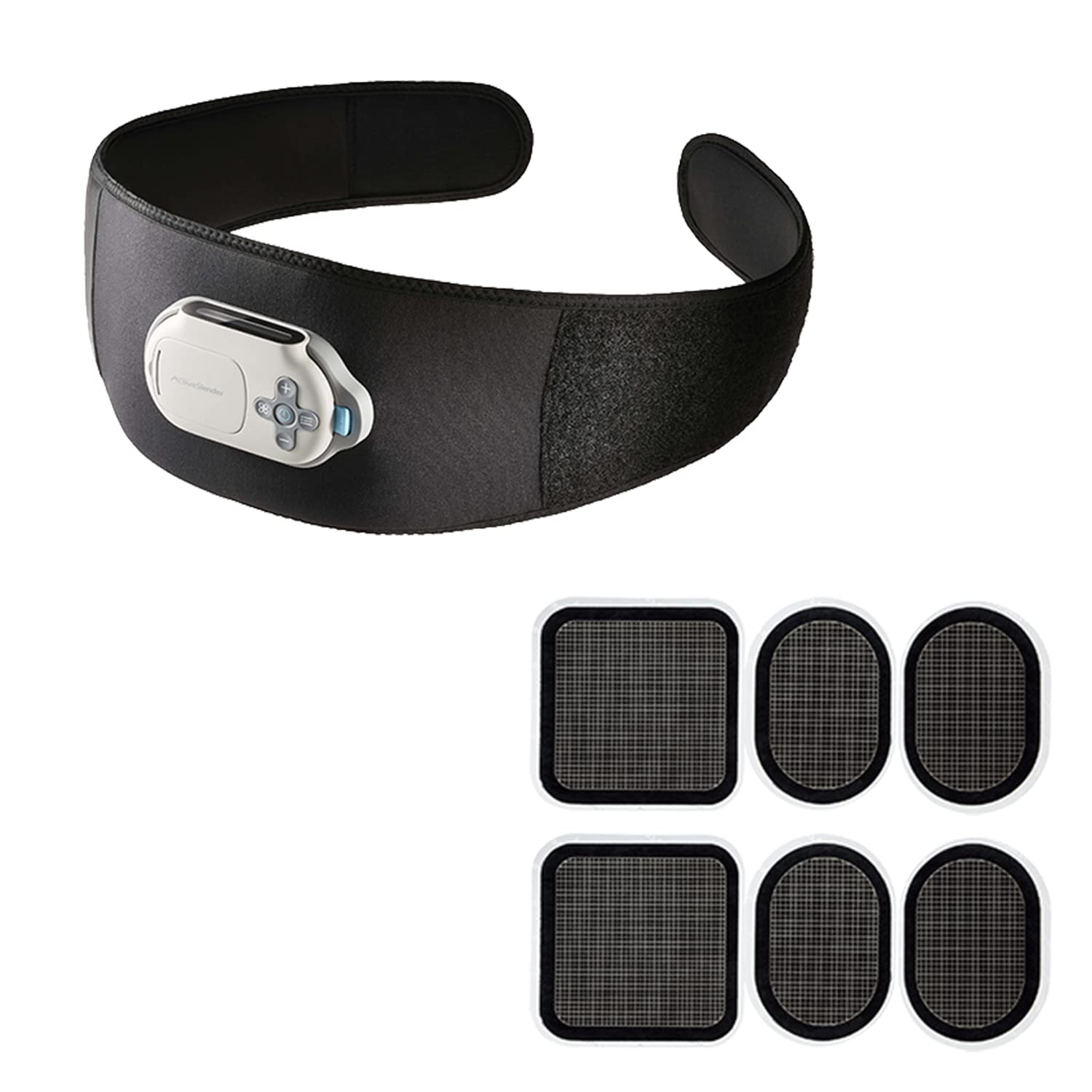 

Магазин Japan Active Slender Ab Belt Pad 2 Set Тип пояса EMS оборудование для мышц живота Диета Тренировка мышц Черный [Оригинальный продукт] ACT-AM01 чёрный