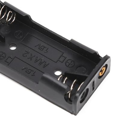 10 pz 2x 3x AAA Portabatterie Custodia per batteria Scatola di plastica con cavo