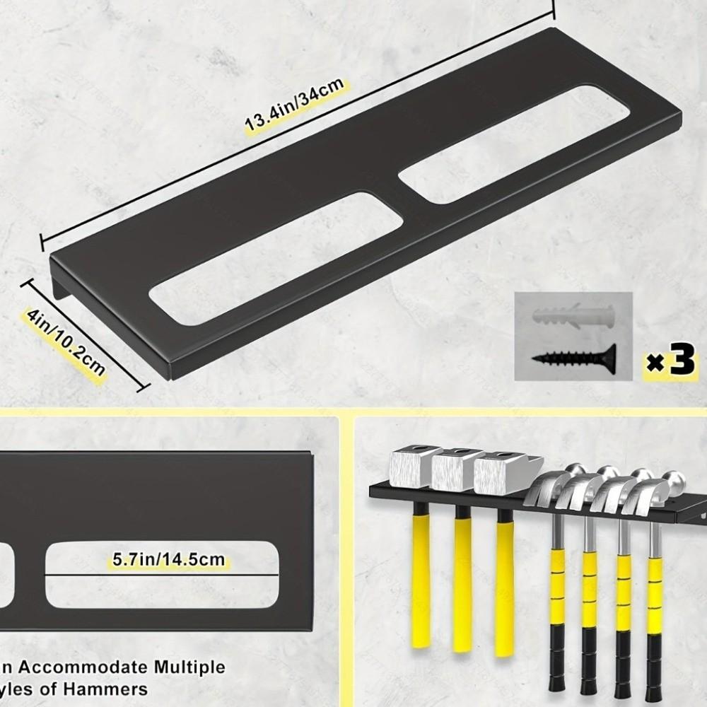 Rustproof Screwdriver Organizer Tool Storage Rack  for Garden Garage Workshop Tool Chest Workbench