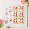 Ton Aquarell Transferpapier DIY Drucken Blume Blatt Papier Keramik Schmuck Ohrringe Keramik Druckwerkzeug Handgefertigt