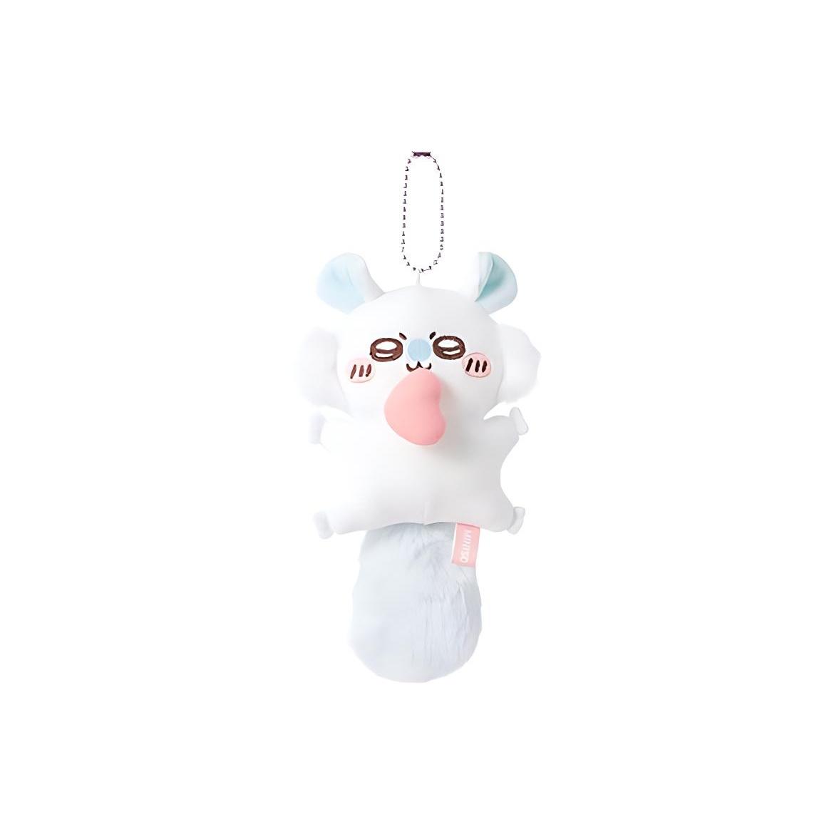 

MINISO x Chiikawa Куклы-момогири и белки-летяги в форме сердца Плюшевый брелок Высота куклы 18,2 см Box Not Included