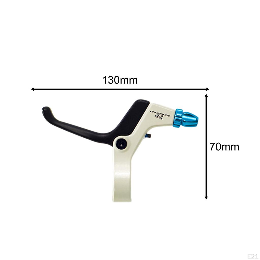 1 para dźwigni hamulca rowerowego, Uniwersalna aluminiowa dźwignia na kierownicę dla roweru dziecięcego, 2,2 cm