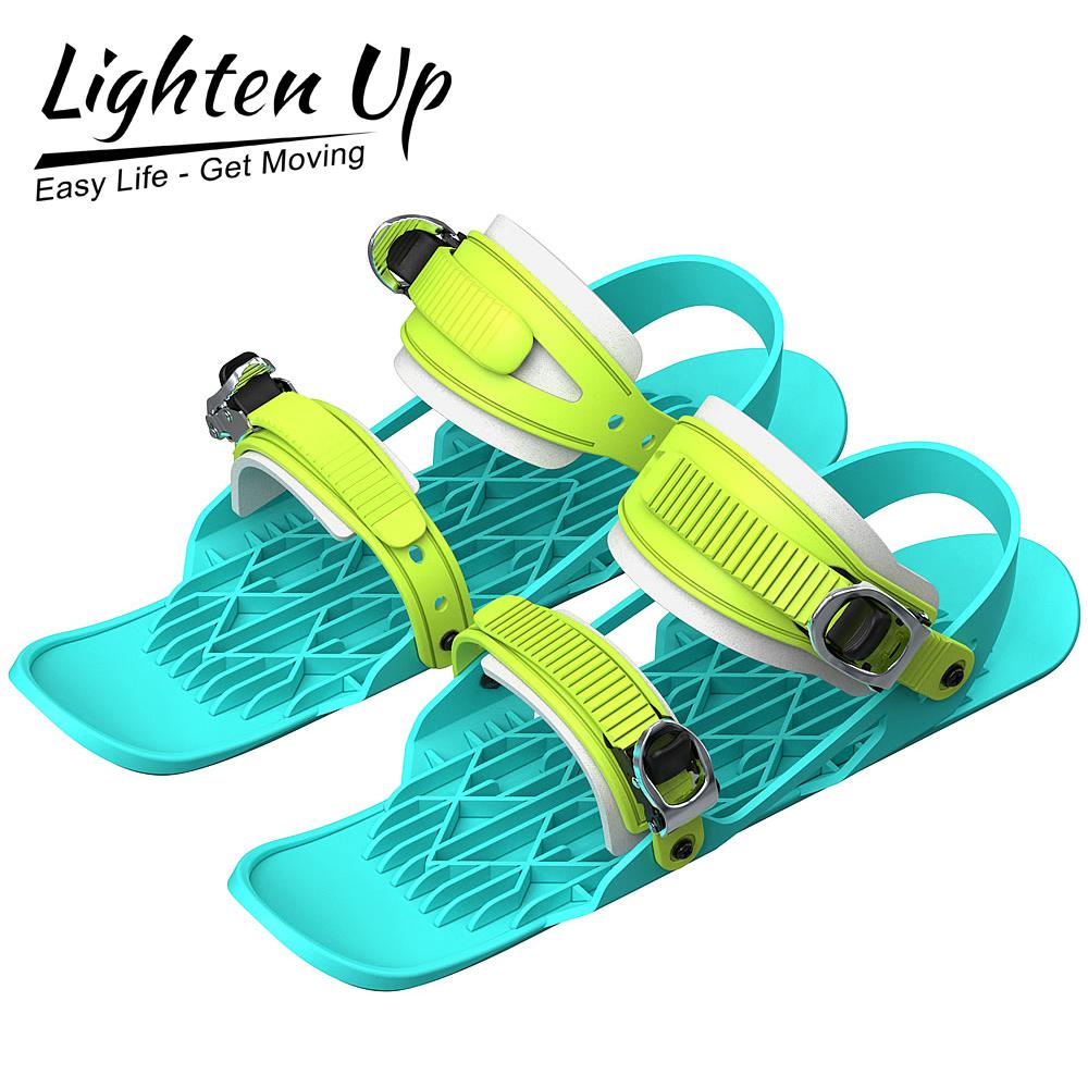 

Lighten Up 2022 New Winter Sport The Short Skiboard Snowblades Mini Ski Skates for Snow Snow Shoes