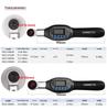 Adjustable High-Precision Digital Torque Wrench with Interchangeable Head