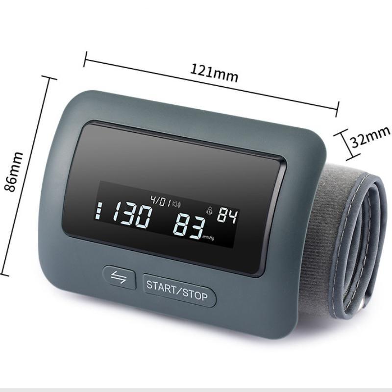 Automatic Blood Pressure Monitor with Voice Broadcast and Memory Function Heart Rate Pulse Monitor for Home Health Care