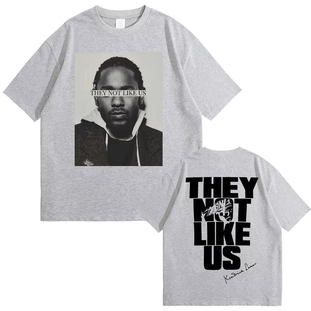 

Rapper Kendrick Lamar They Not Like Us T-shirts Men Women Fashion Oversized T-shirts Summer Men s Cotton Vintage T Shirt 3XL