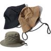 Sun Protection Men's Fisherman Hat Panama Hats Outdoor Sun Hat  Mountaineering Caps