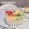 Sealed Compartments Luxury Fruit and Snack Storage Box with Lid