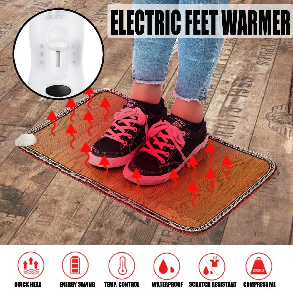 50W Winter Floor Carpet Mat Pad Warm Feet Electric Heating Pad Warmer Mat Thermal Foot Feet Heater