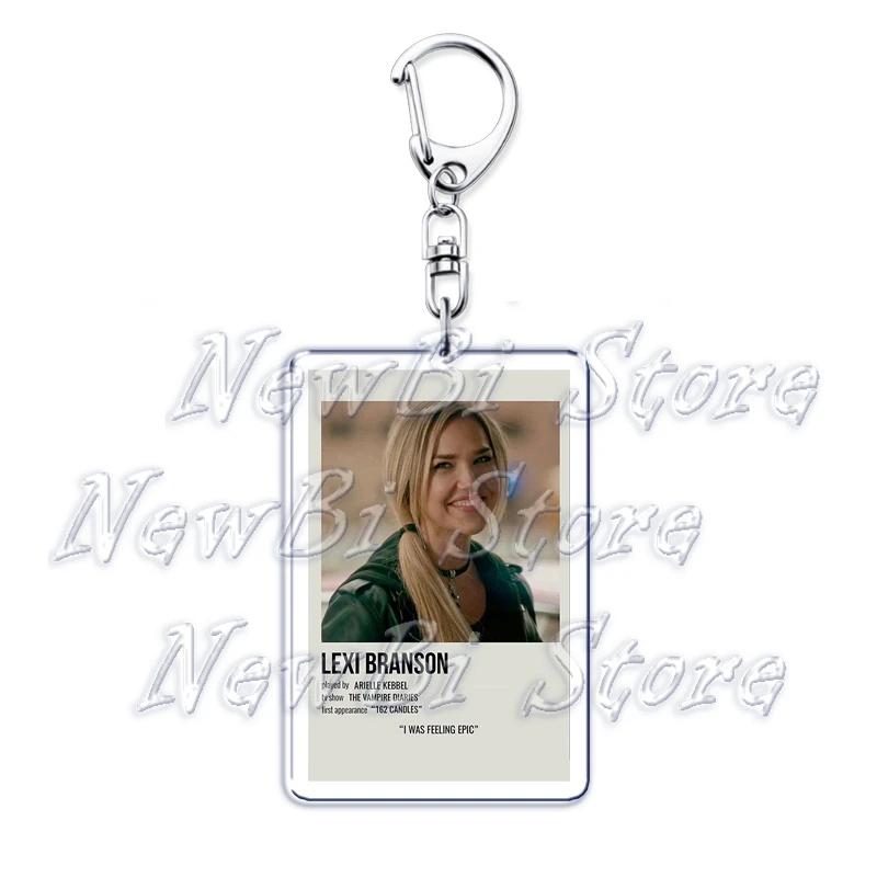 The Vampire Diaries Twilight Keychain for Accessories Damon Stefan Salvatore Elena Bella Swan Edward Cullen Key Chain Keyring