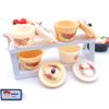 Dollhouse Miniature Nostalgic Life Scene Decoration Supplies Chinese Double Happiness Enamel Basin Doll Accessories Toy
