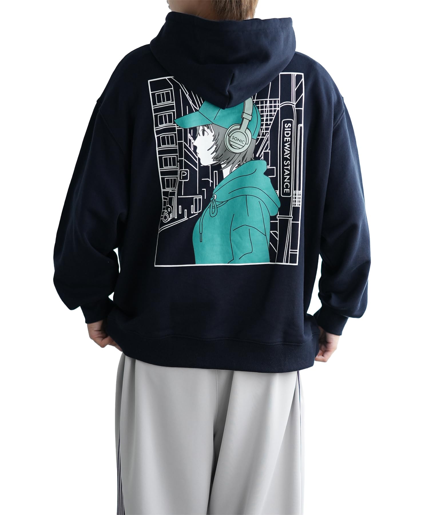 

[IMPROVES] [SIDEWAYSTANCE] City Girl Fleece Pullover Hoodie