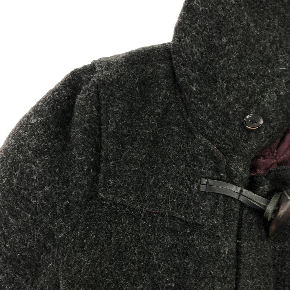 NO ID. Wool boa Duffel coat 1 Black series Paisley lining and padding Men's Used