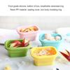 1 Set Of Children's Food Storage Box-/pink/blue/yellow/green, Children's Lunch Box And Food Preparation Container, Stackable And Microwave Safe