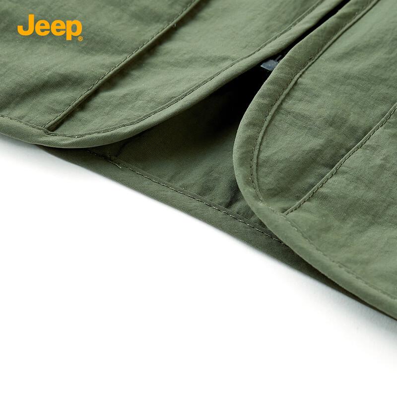JEEP Men's Multi-Pocket Outdoor Fishing Vest