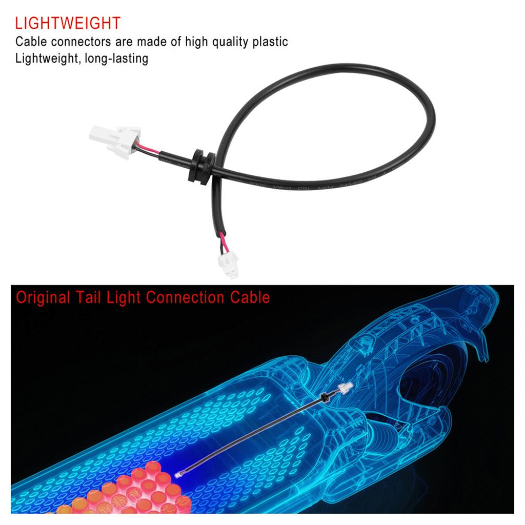 Durability Electric Scooters Tail Light Cable Light weight Tail Light Cable Ensuring Reliability Performances