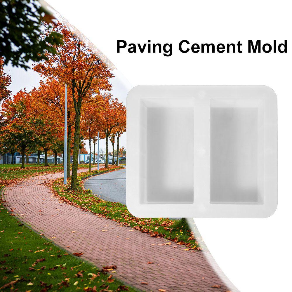 20x10cm Betonová dlažební forma DIY Cementová cihlová forma Forma na cihlový kámen Trávník Terasa
