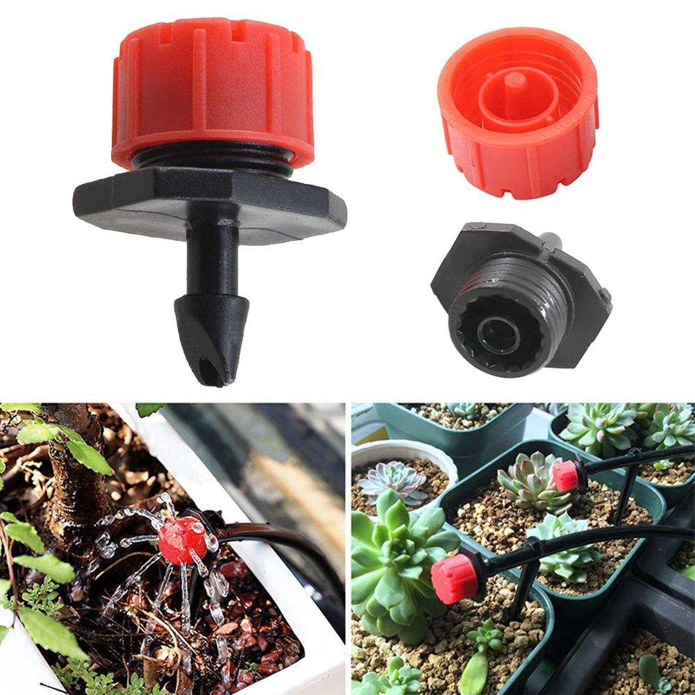 200Pcs 8 Hole Irrigation Dripper Adjustable Irrigation Sprinkler 360 Degree Drip Emitters for Watering System China Mainland