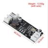 0.8A 12V Pwm 3 Wire Fan Temperature Speed Controller Governor For Pc Fan