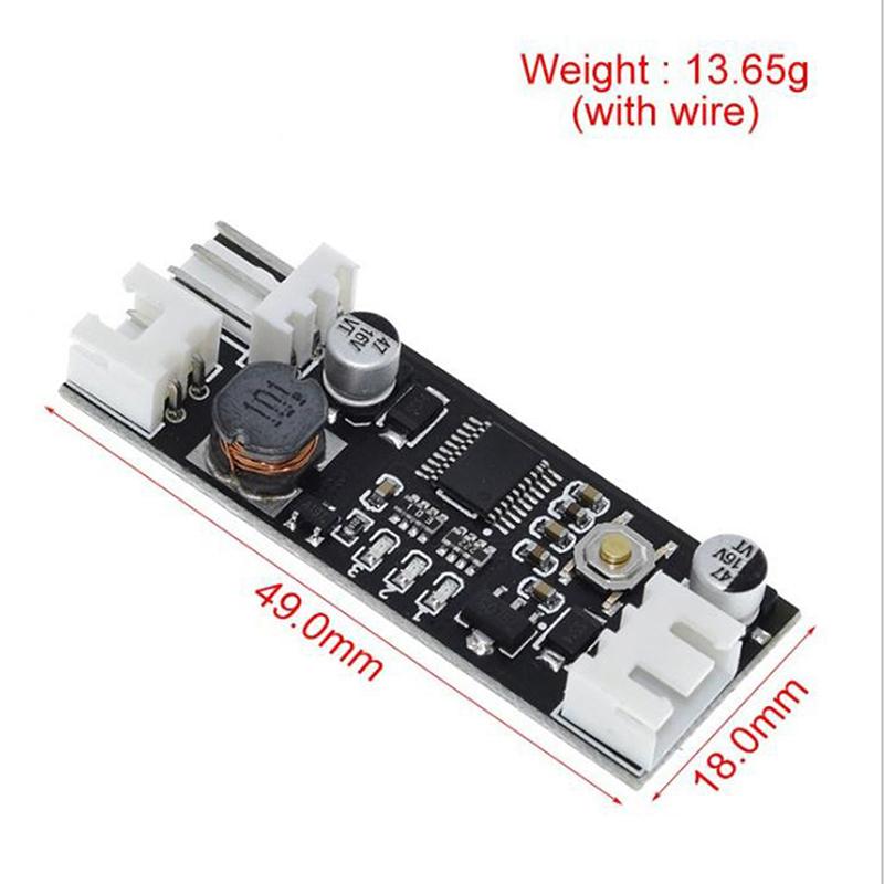0.8A 12V Pwm 3 Wire Fan Temperature Speed Controller Governor For Pc Fan